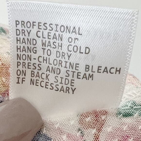 Cynthia Rowley Floral High‎ Waisted Long Button Down Skirt Size XL - Picture 10 of 11